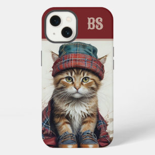 Katzen in schottischer Verkleidung – charmante Tar iPhone Hülle
