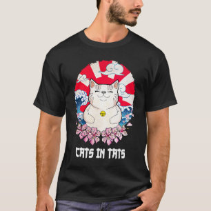Katzen in Tats Katze Tattoo Kitten Tattooot 2 T-Shirt