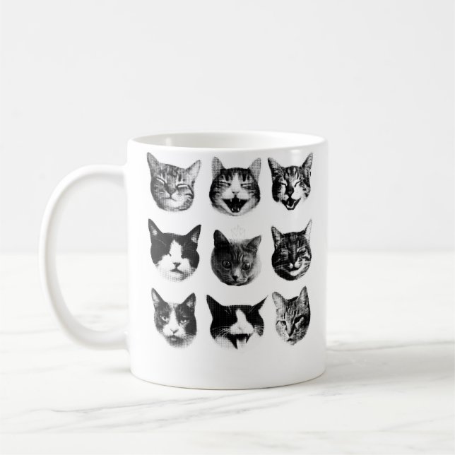 Katzen Kaffeetasse (Links)