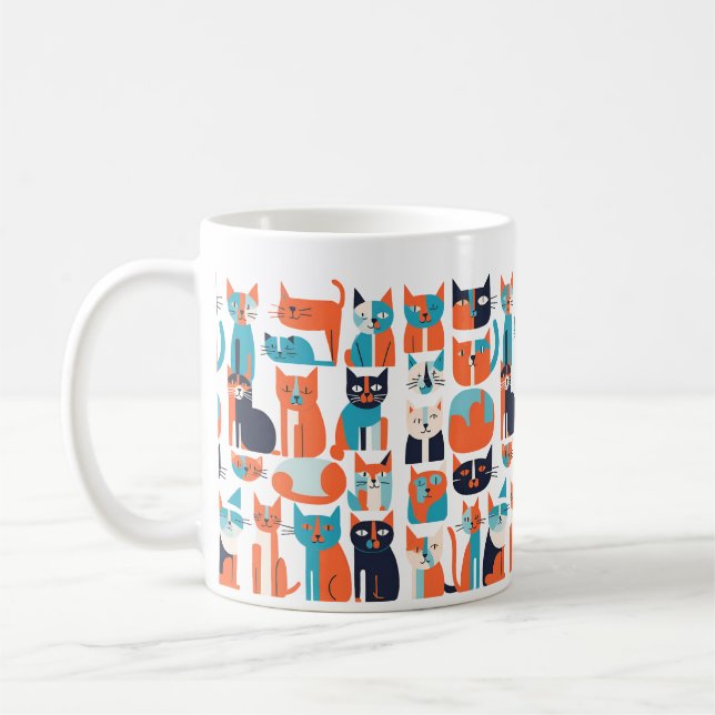 Katzen Kaffeetasse (Links)