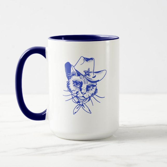 Katzen-Kaffeetasse Tasse (Links)