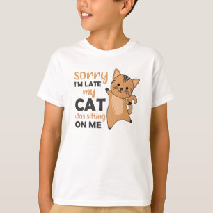 Katzen Kätzchen Kätzchen Funny Sprichwort Niedlich T-Shirt