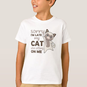 Katzen Kätzchen Kätzchen Funny Sprichwort Niedlich T-Shirt