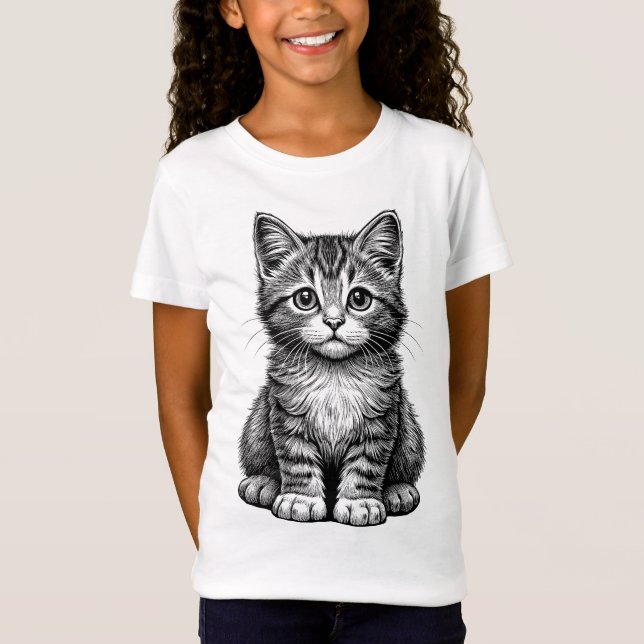 Katzen, Kätzchen, Katzen, Bilder T-Shirt (Vorderseite)