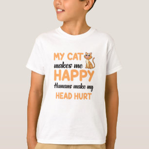 Katzen Katze Katze Lover Pet Kätzchen Tiere Sonnen T-Shirt