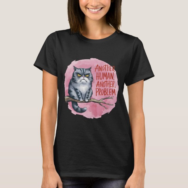 Katzen-Körpersprache-Decoder Unisex T-Shirt  (Vorderseite)