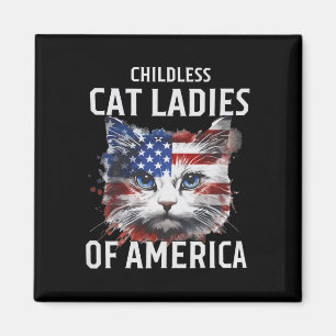 Katzen - Ladys gegen den Faschismus 1 Magnet