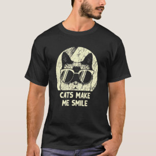 Katzen lassen mich Motivierend Zitat Katzenklatsch T-Shirt