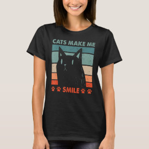 Katzen lassen mich Motivierend Zitat Katzenklatsch T-Shirt