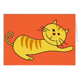 Katzen-leere Karte faul ausdehnen