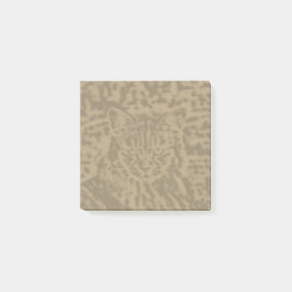 Katzen-Leopardendruck 3 x 3 Post-it Klebezettel