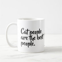 Katzen-Leute sind die beste Leute-Tasse