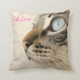 Katzen-Liebe - Geschenk für beliebtes Design Kissen
