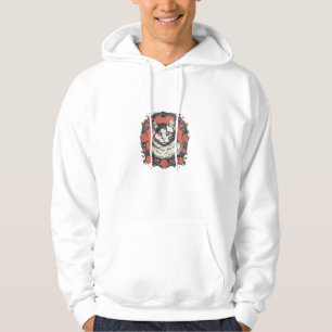 Katzen lieben Kunstdesign   Katzenliebhaber Design Hoodie
