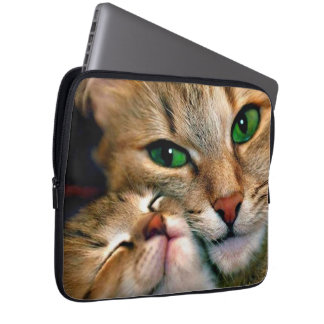 Katzen-Liebhaber-Laptop-Hülse Laptopschutzhülle
