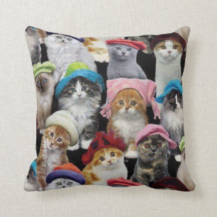 Katzen-Liebhaber-Wurfs-Kissen Kissen