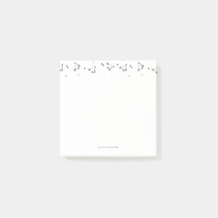 Katzen-Linienkunst Post-it Notes Klebezettel