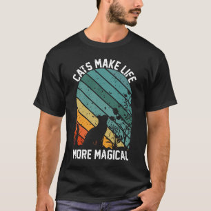 Katzen machen das Leben zauberhafter T-Shirt