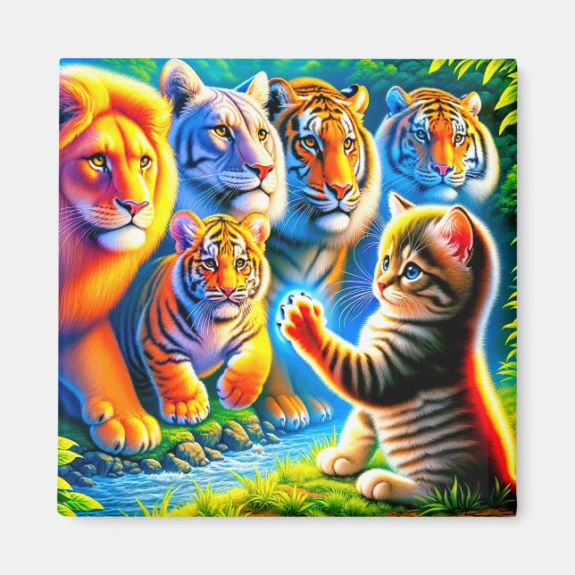 Katzen Magnet (Vorne)