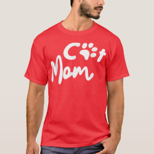 Katzen Mama für Frauen Katze Mama Pet Lover Gesche T-Shirt