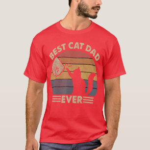 Katzen Männer Bester Katzenvater überhaupt Lustige T-Shirt