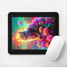 Katzen-Mauspad – Perfektes Geschenk für Katzenlieb Mousepad