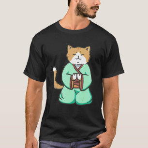Katzen-Meditations-Yoga Süße Katze meditiert Coole T-Shirt