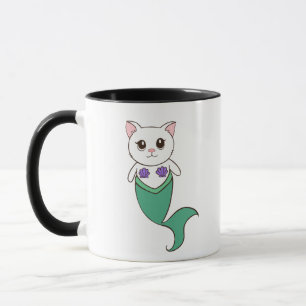 Katzen-Meerjungfrau Purrmaid Tasse