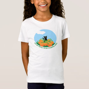 Katzen-Miau-Zauber-Kürbis-Vibes T-Shirt