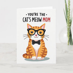 Katzen-Miauen-Beste-Mama-aller-Zeiten-Karte Karte