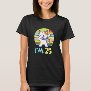 Katzen mit Herzvergnügen an mir Sie 25 Jahre alt T-Shirt