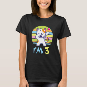 Katzen mit Herzvergnügen an mir Sie 3 Jahre alt T-Shirt