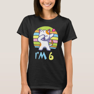 Katzen mit Herzvergnügen an mir Sie 6 Jahre alt T-Shirt