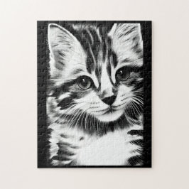 Katzen mit schwarz-weißen Kätzchenstimmen