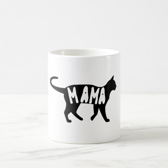 Katzen-Mutter Mug Kaffeetasse (Mittel)