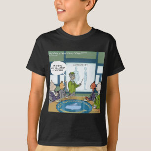 Katzen natürlicher Feind lustig T-Shirt