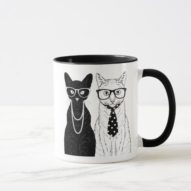 Katzen-Paare Tasse (Rechts)