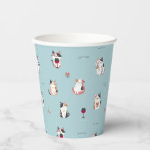 Katzen Papier-Cup