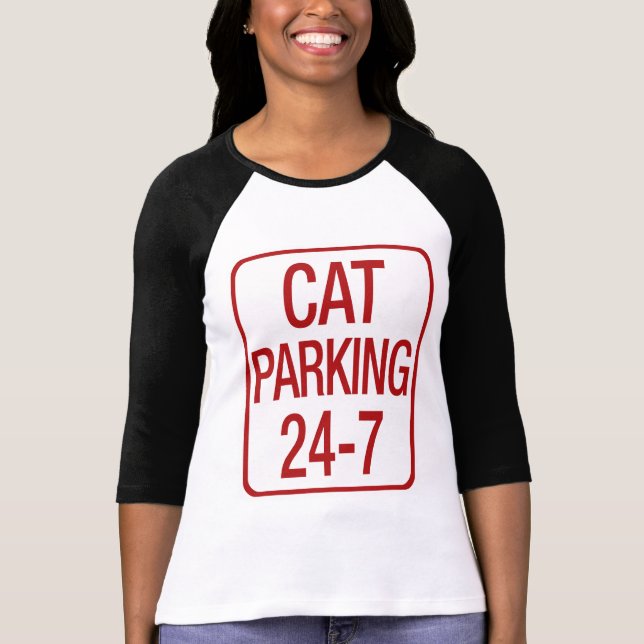 Katzen-Parken T-Shirt (Vorderseite)