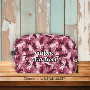 Katzen Pink Camouflage Waschbeutel
