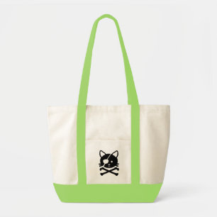 Katzen-Piraten-Tasche Tragetasche