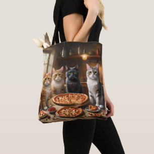 Katzen-Pizza-Nacht, Tasche