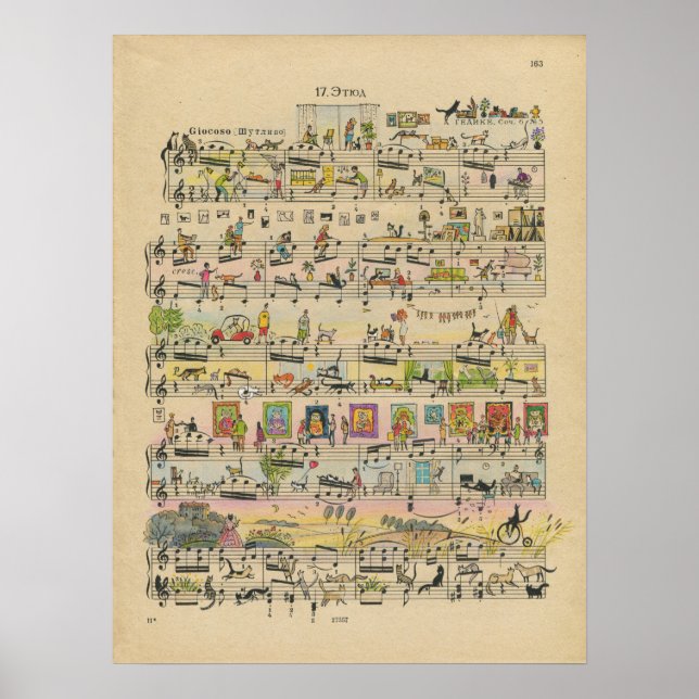 Katzen Poster (Vorne)