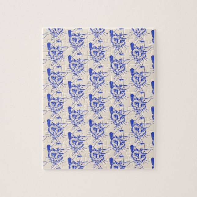 Katzen Puzzle (Vertikal)
