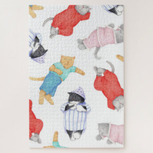KATZEN-PYJAMAS 50x60cm Puzzle