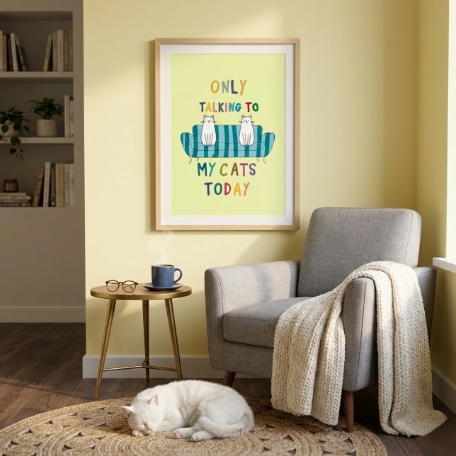 Katzen reden, Gespräche mit den Katzen Poster (Von Creator hochgeladen)