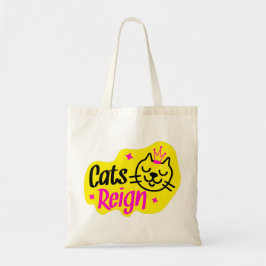 Katzen regieren tragetasche