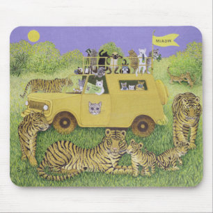 Katzen-Safari Mousepad