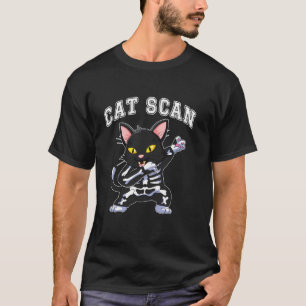 Katzen-Scan Katzen-Röntgen Katzen-Radiologie Katze T-Shirt
