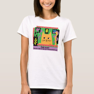 Katzen-Scan-Shirt T-Shirt
